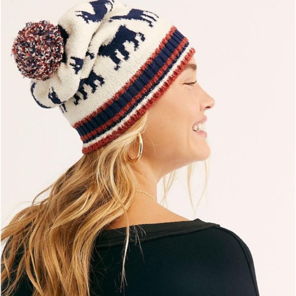 Free People Alpaca My Bags Pom Beanie Hat
